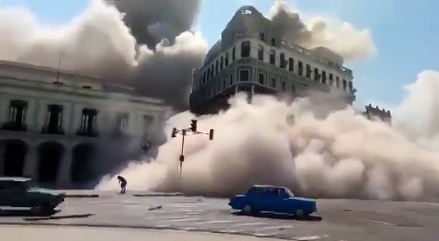 古巴首都哈瓦那5星级酒店爆炸 已致9死40伤