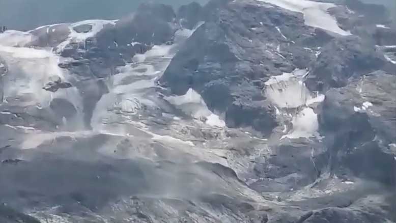 阿尔卑斯山冰川崩塌 死亡人数上升至7人
