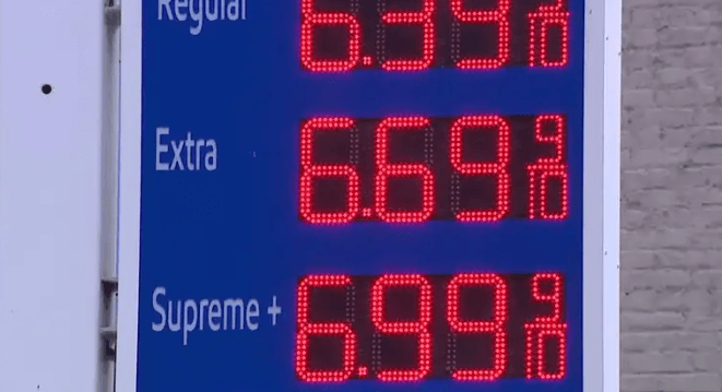 南加平均汽油价格 维持在6.289美元