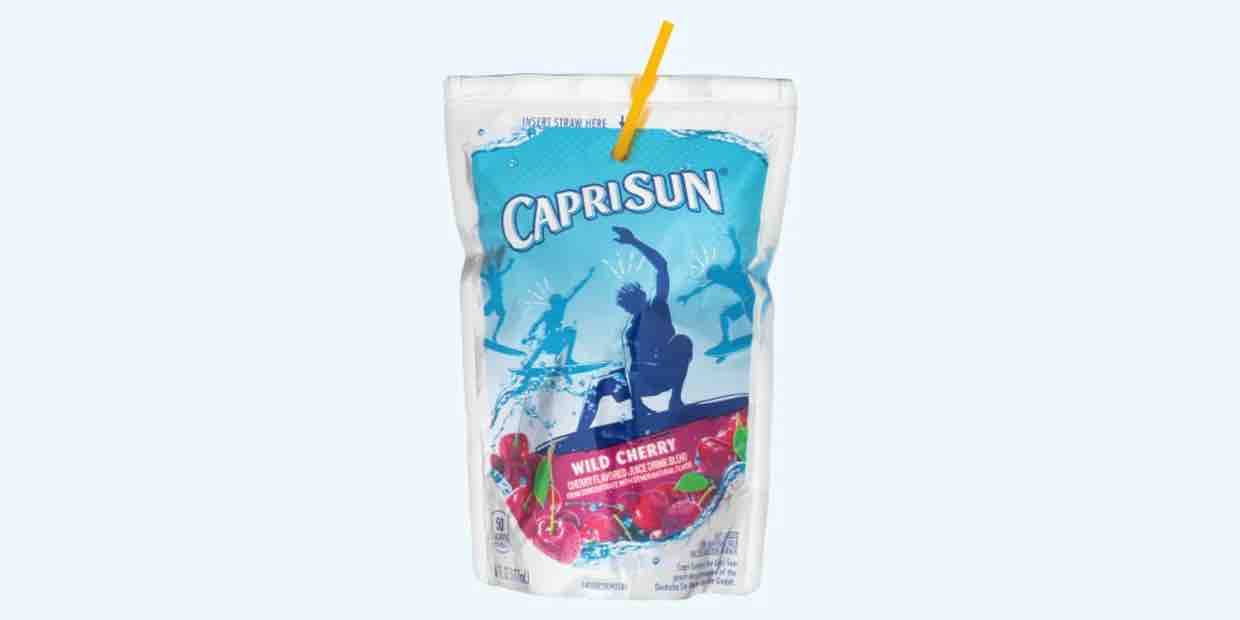 勿饮！约5000箱Capri Sun儿童果汁因含清洁剂被召回