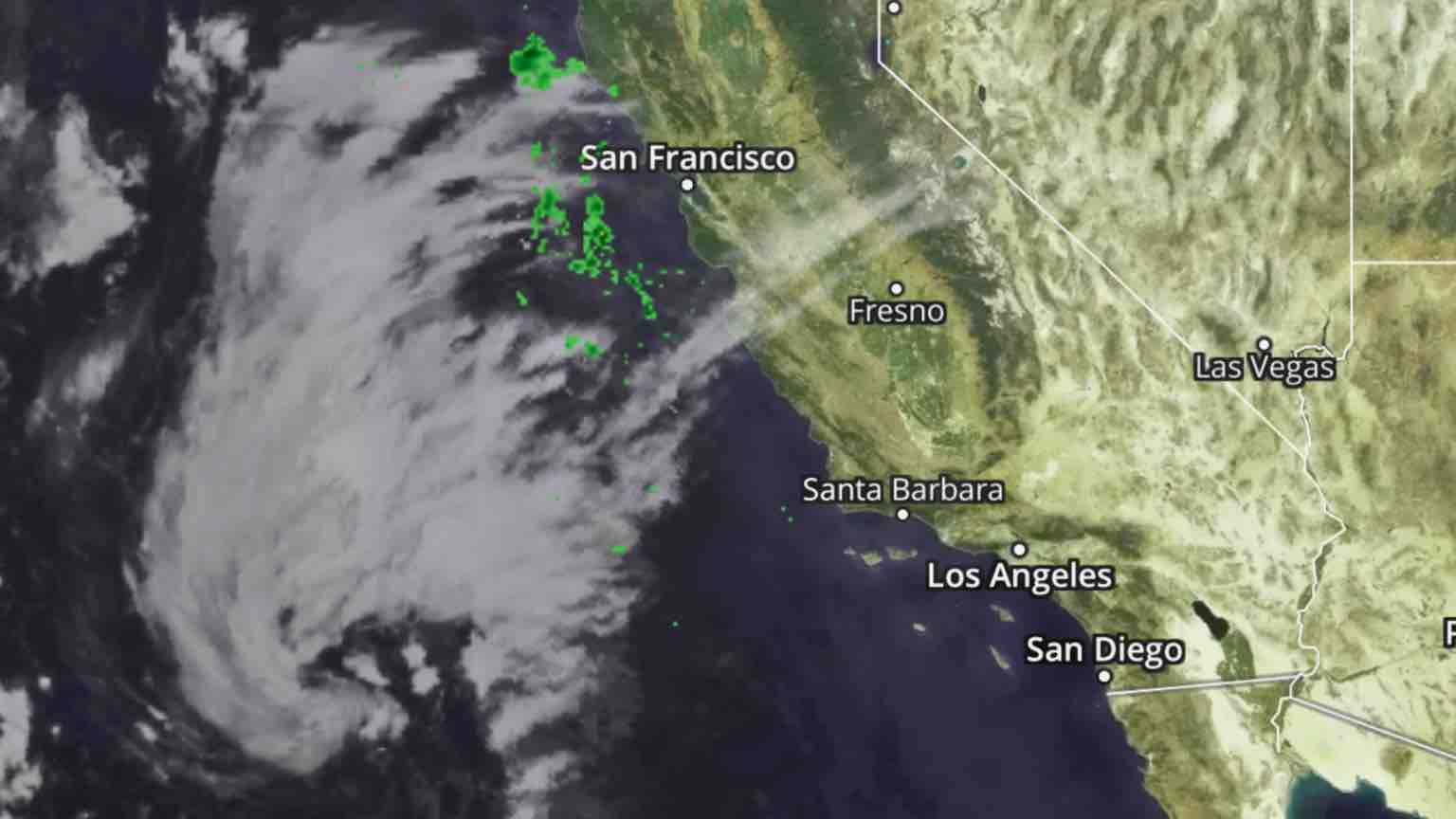 南加州周末或将出现降雨和雷暴天气！